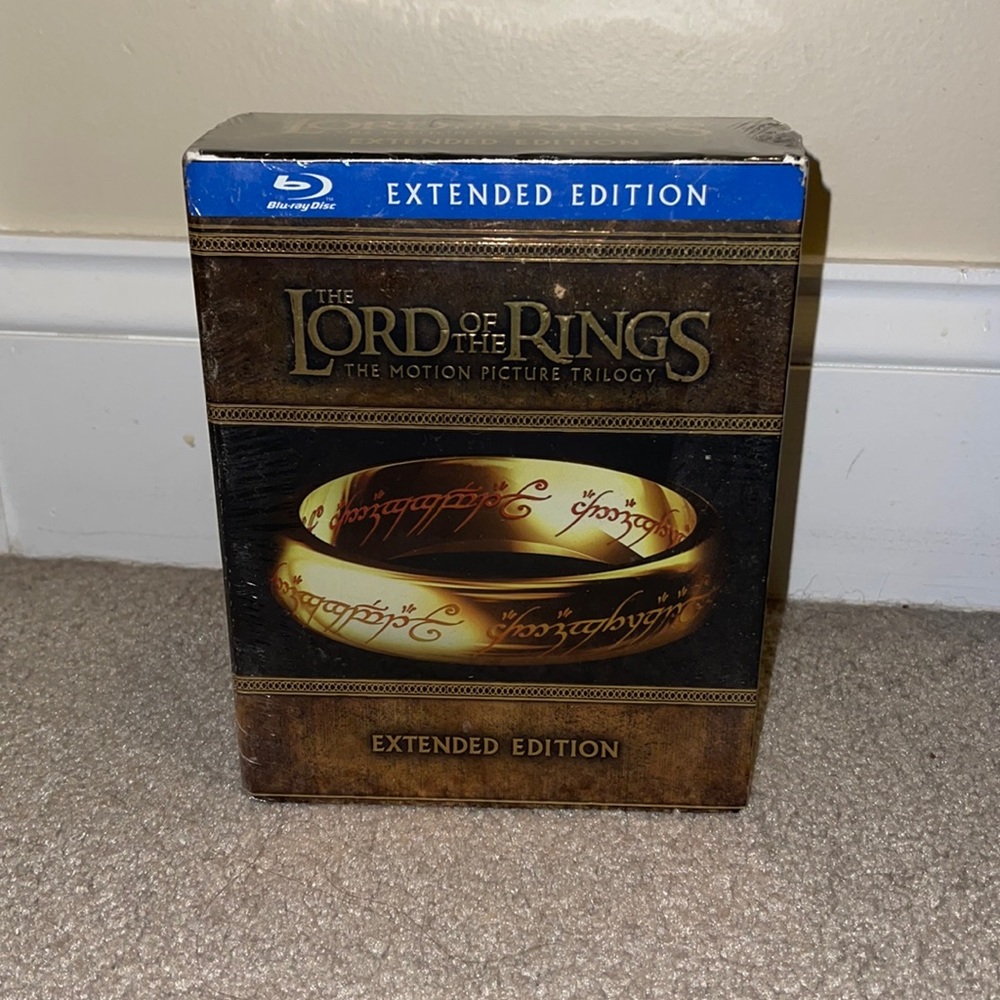 Lord of the rings trilogy extended edition